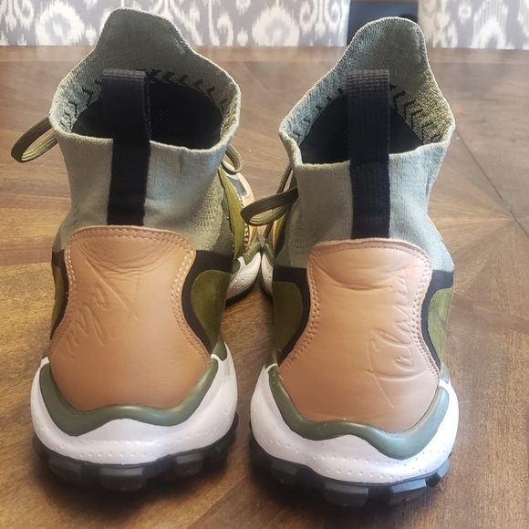 NIKE AIR ZOOM TALARIA MID FLYKNIT PREMIUM  GREEN Mens Shoes Size 12 - Picture 5 of 14